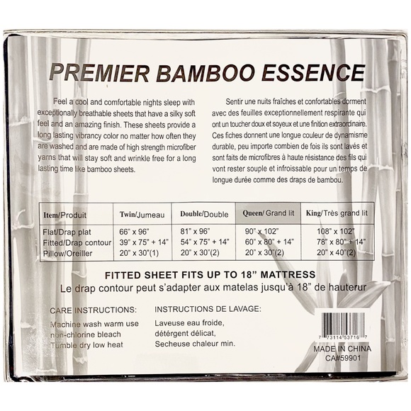 ✨FINAL STOCK✨Queen 4pc Coral Arabesque Bedsheets - Picture 4 of 5